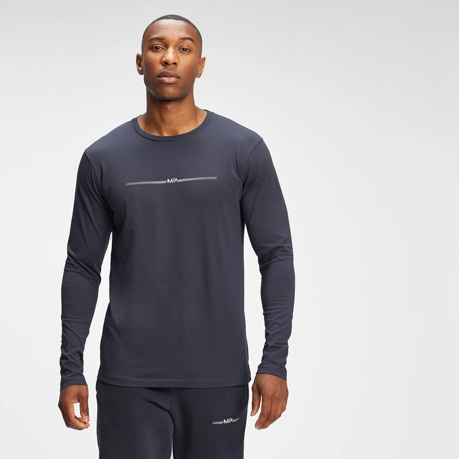 MP Pánske tričko s dlhým rukávom Mini Mark Graphic - Graphite - XXS Obrázok 1