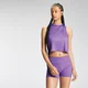 Dámske tréningové tielko MP Repeat MP Crop Vest - Deep Lilac