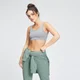 Dámska športová podprsenka so širokými ramienkami MP Essentials - Grey Marl
