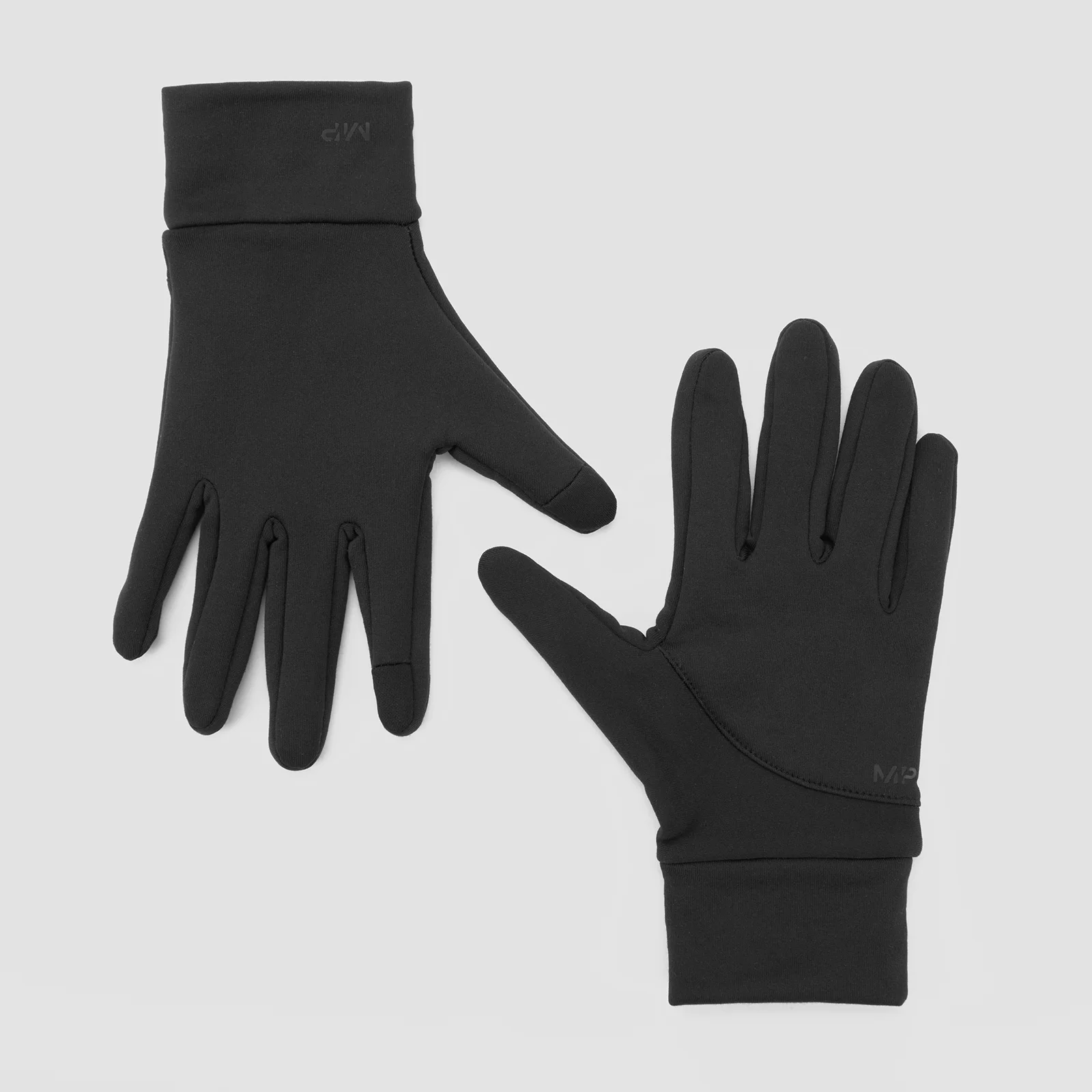 MP Reflective Running Gloves - Black - S/M Obrázok 1