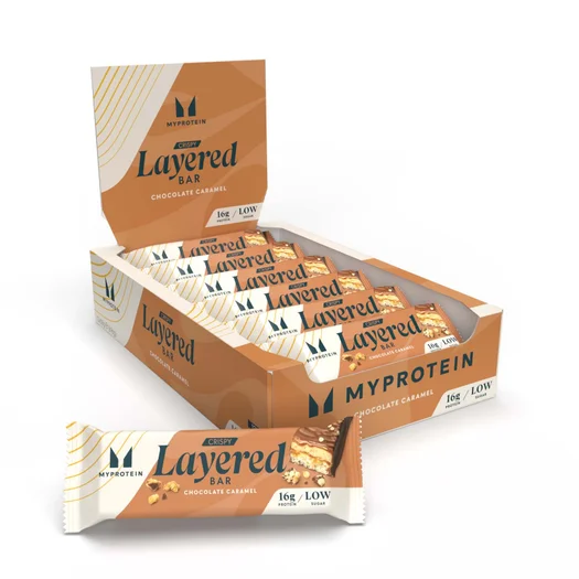 Tyčinka Crispy Layered Bar - 12 x 58g - Čokoláda & Karamel