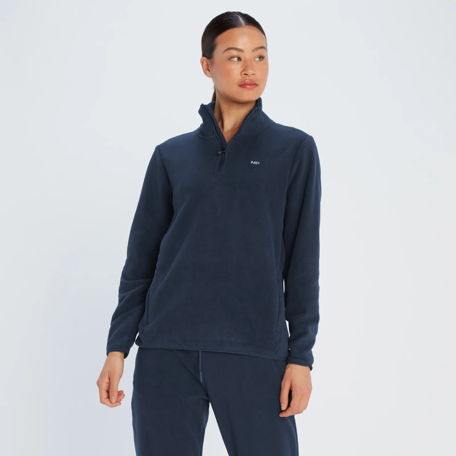 MP Women's Rest Day 1/4 Zip Fleece - Navy - XXS Obrázok 1