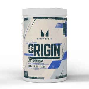 Predtréningová zmes Origin Pre-Workout - Flavour Blue Raspberry Fizz