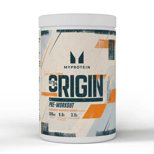 Predtréningová zmes Origin Pre-Workout - 600g - Orange & Mango