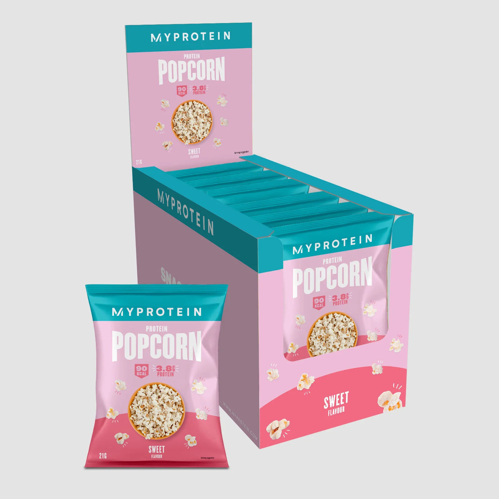 Bielkovinové pukance - 6 x 21g - Sweet Obrázok 1