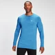 MP Pánsky top s dlhým rukávom Performance - Bright Blue Marl