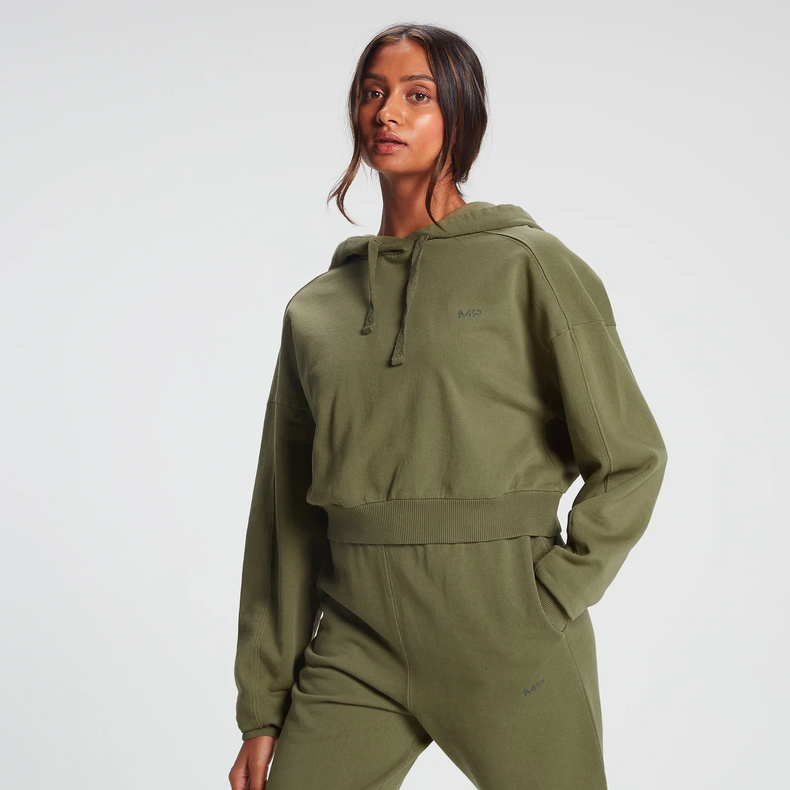 MP x Alice Klomp Snake Logo Hoodie - Green - XS Obrázok 1