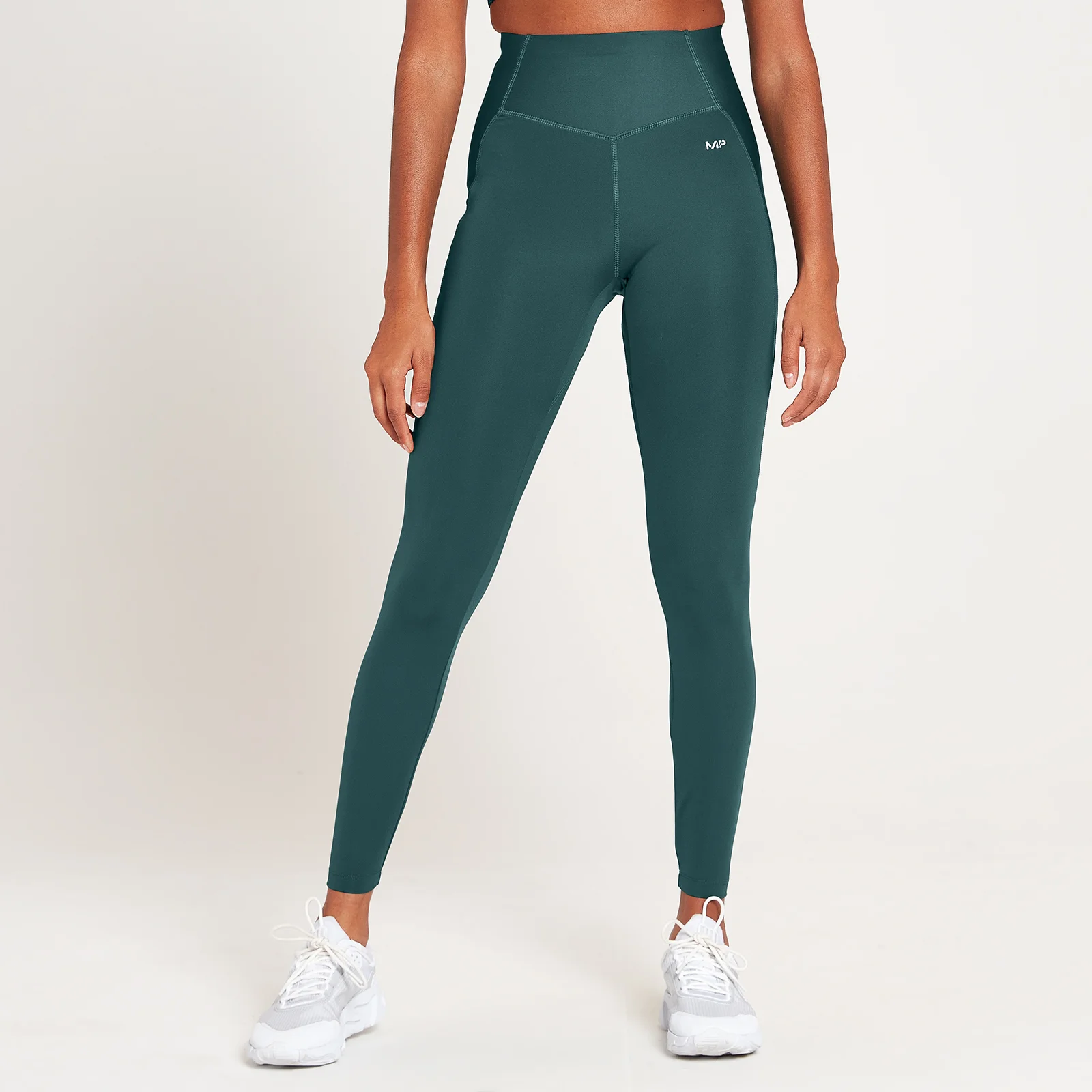 MP Women's Sculpt Ultra Laser Cut Leggings - Pine - XXS Obrázok 1