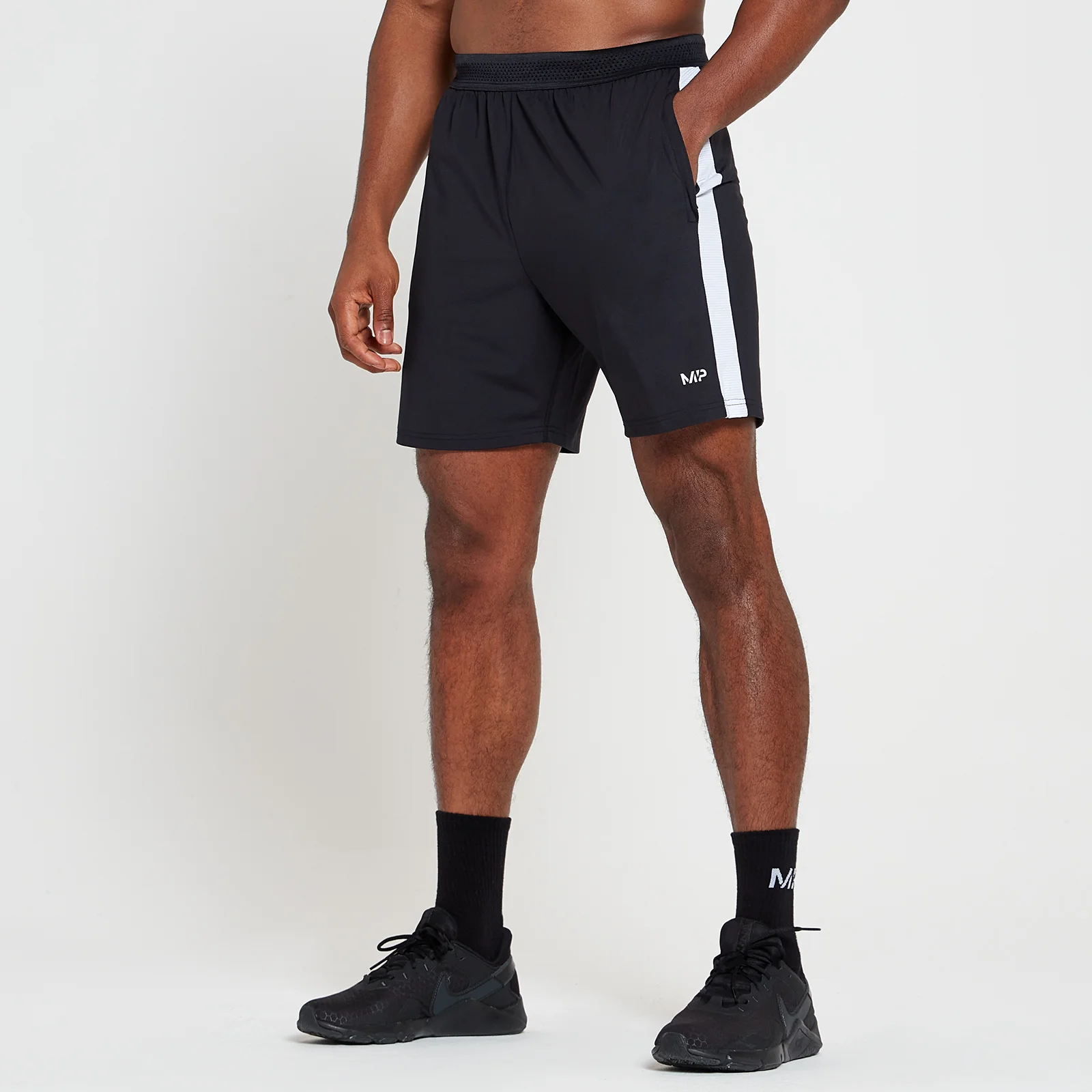 MP Men's Tempo Shorts - Black - XXS Obrázok 1