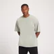 Pánske oversized tričko s krátkymi rukávmi MP Dynamic Training – sivé