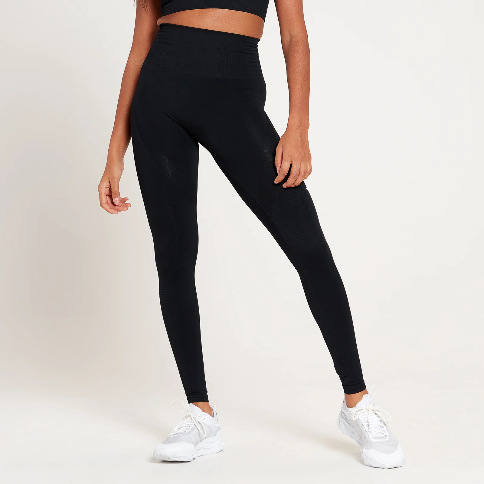 MP Women's Tempo Seamless Leggings - Black - XXS Obrázok 1