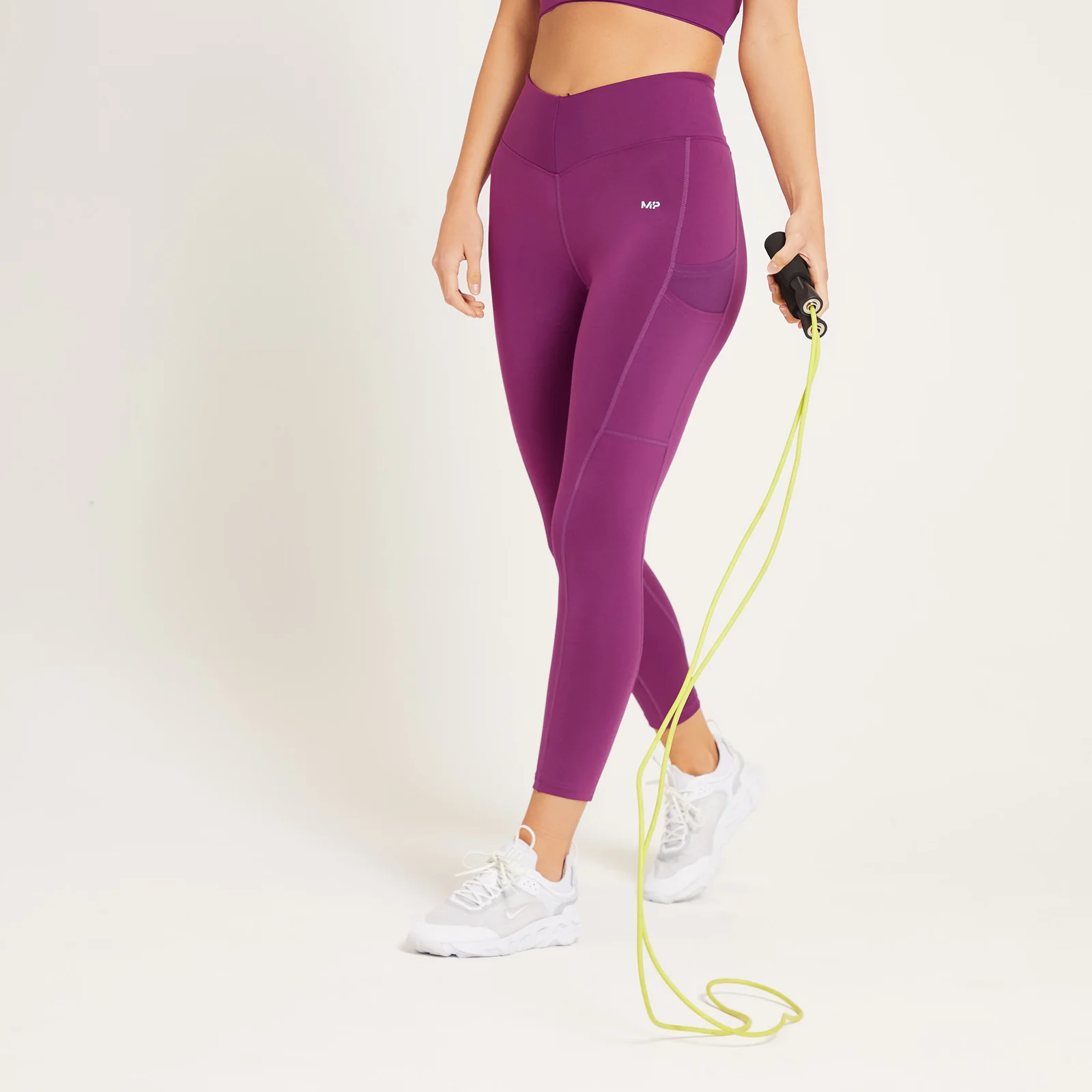 MP Women's Tempo 7/8 Leggings  - Purple - XXS Obrázok 1
