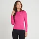 MP Women's Performance Long Sleeve Training T-Shirt - Magenta Marl/White Fleck