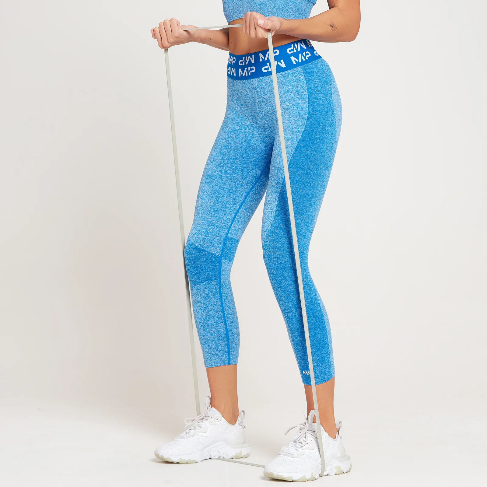 MP Women's Curve 3/4 Leggings - True Blue - XXS Obrázok 1