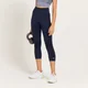 MP Women's Curve High Waisted 3/4 Leggings - Galaxy Blue Marl