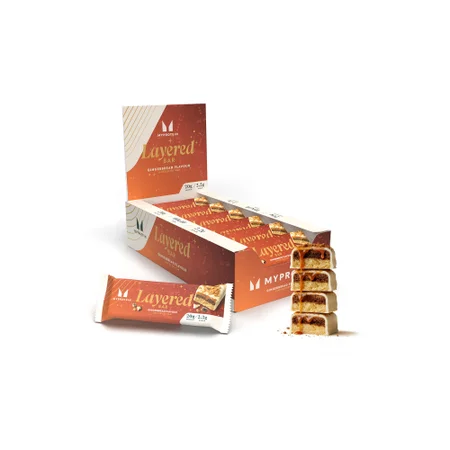 6-Vrstvová Proteínová Tyčinka - 12 x 60g - Gingerbread - Limited Edition
