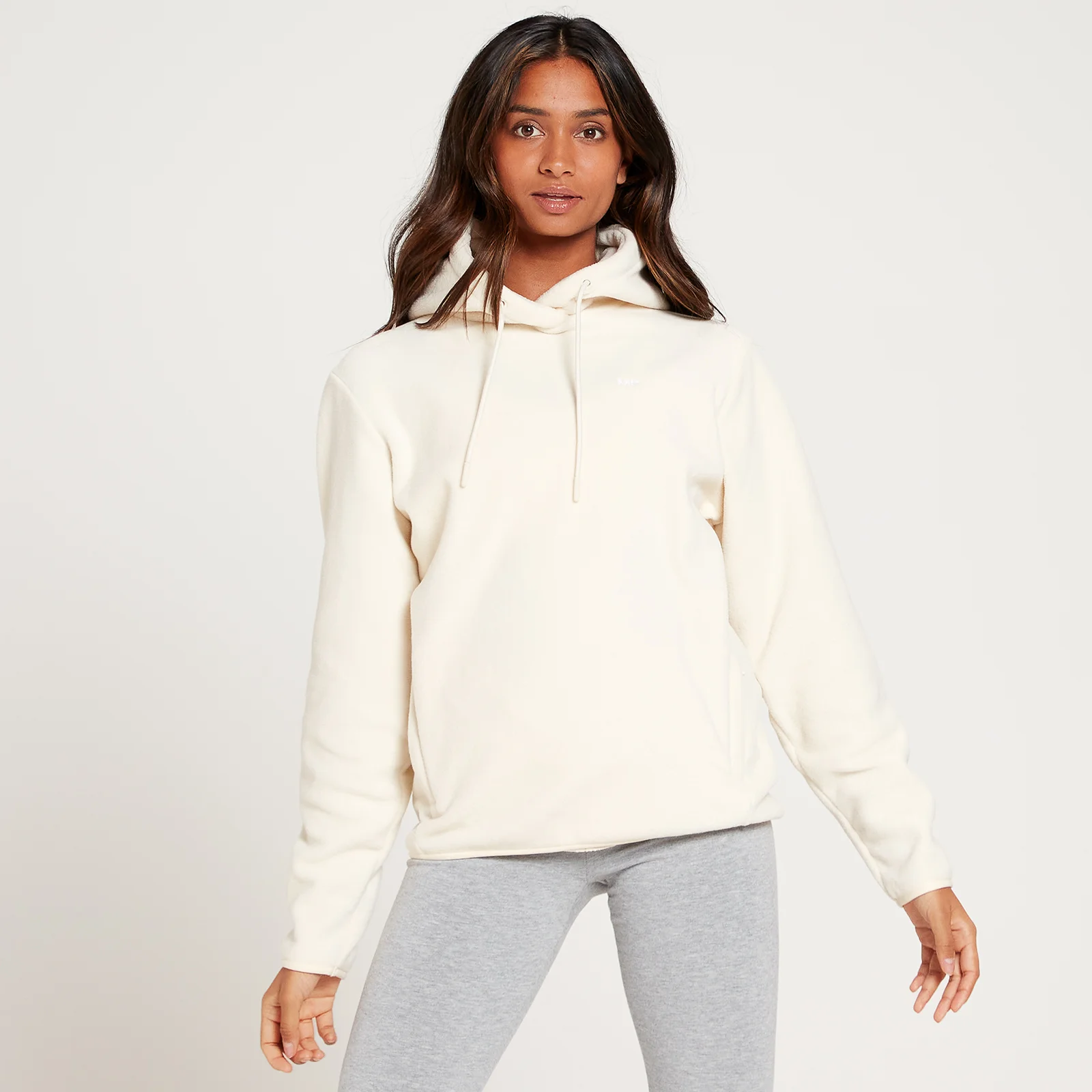 MP Women's Fleece Overhead Hoodie - Ecru - XXS Obrázok 1