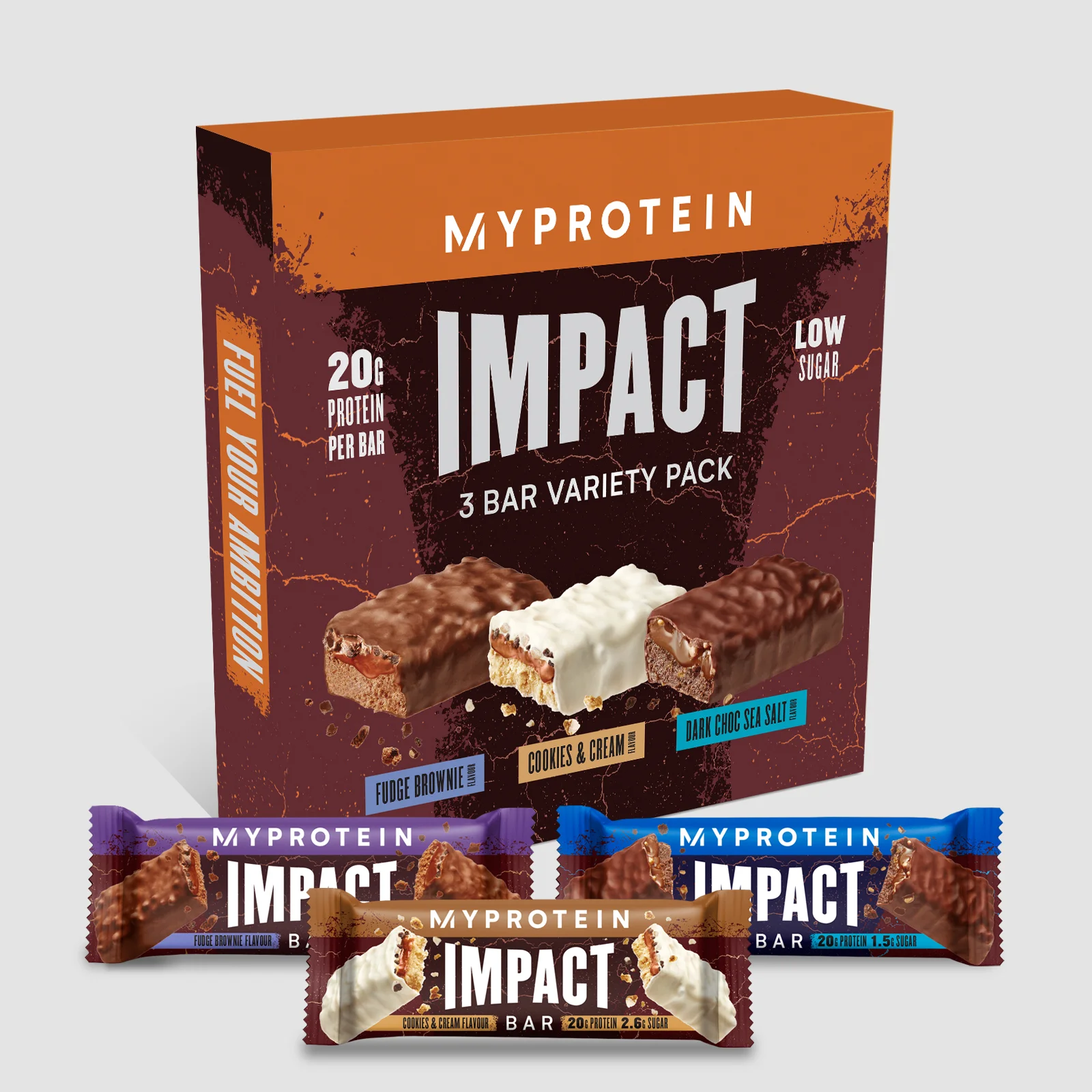 Myprotein Impact Protein Bar Discovery Box - 3 x 64g Obrázok 1