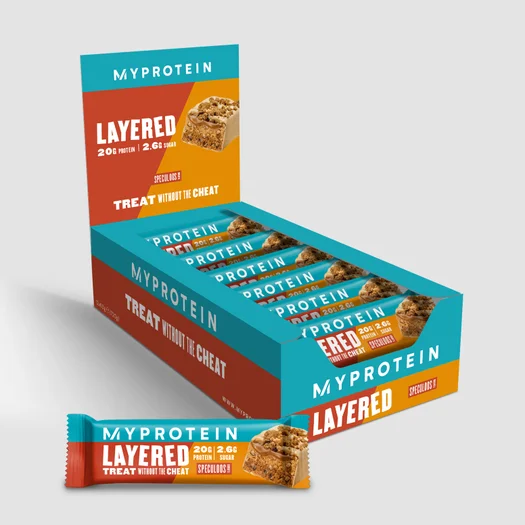 6-Vrstvová Proteínová Tyčinka - 12 x 60g - Speculoos