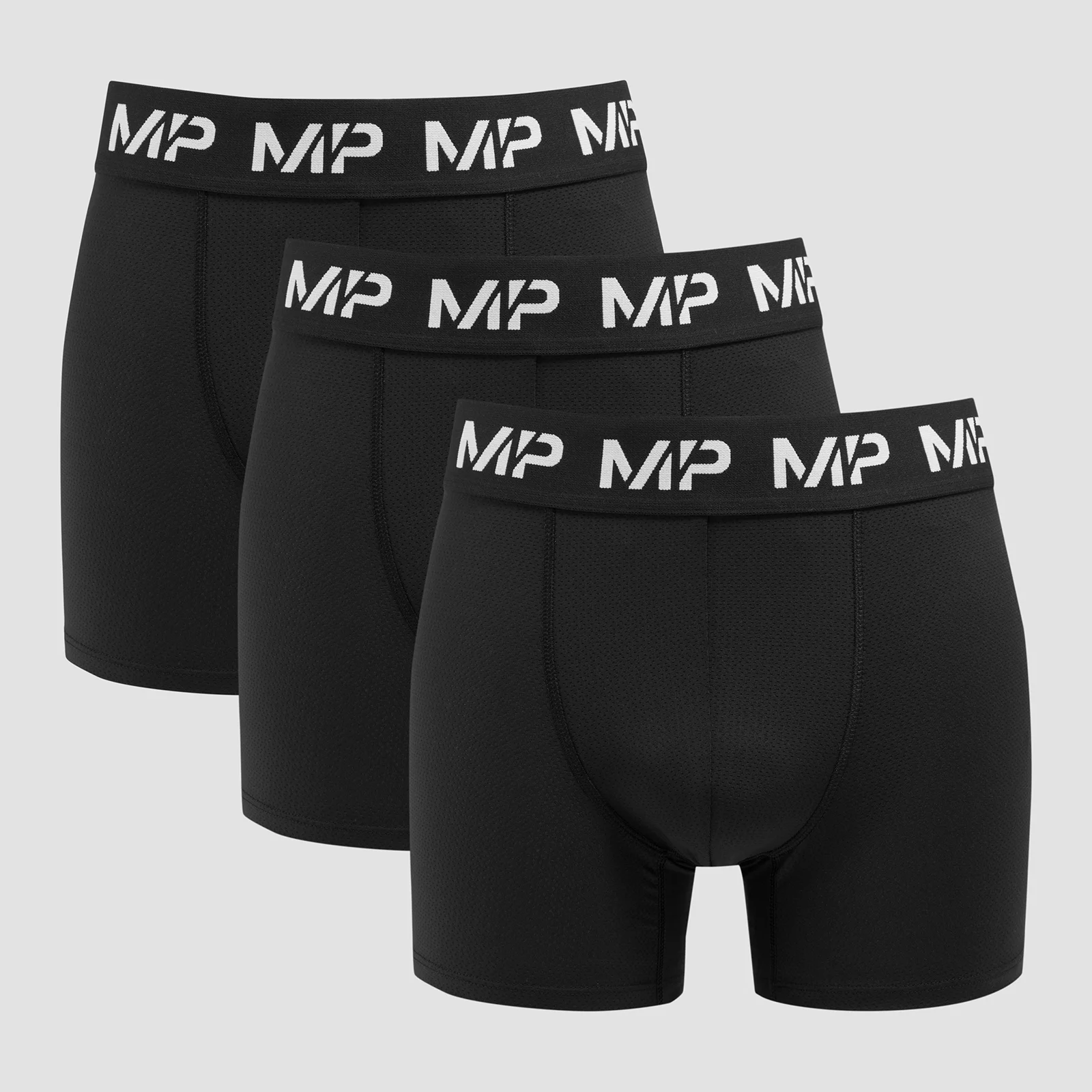 Pánske technické boxerky MP (trojbalenie) – čierne - XXS Obrázok 1