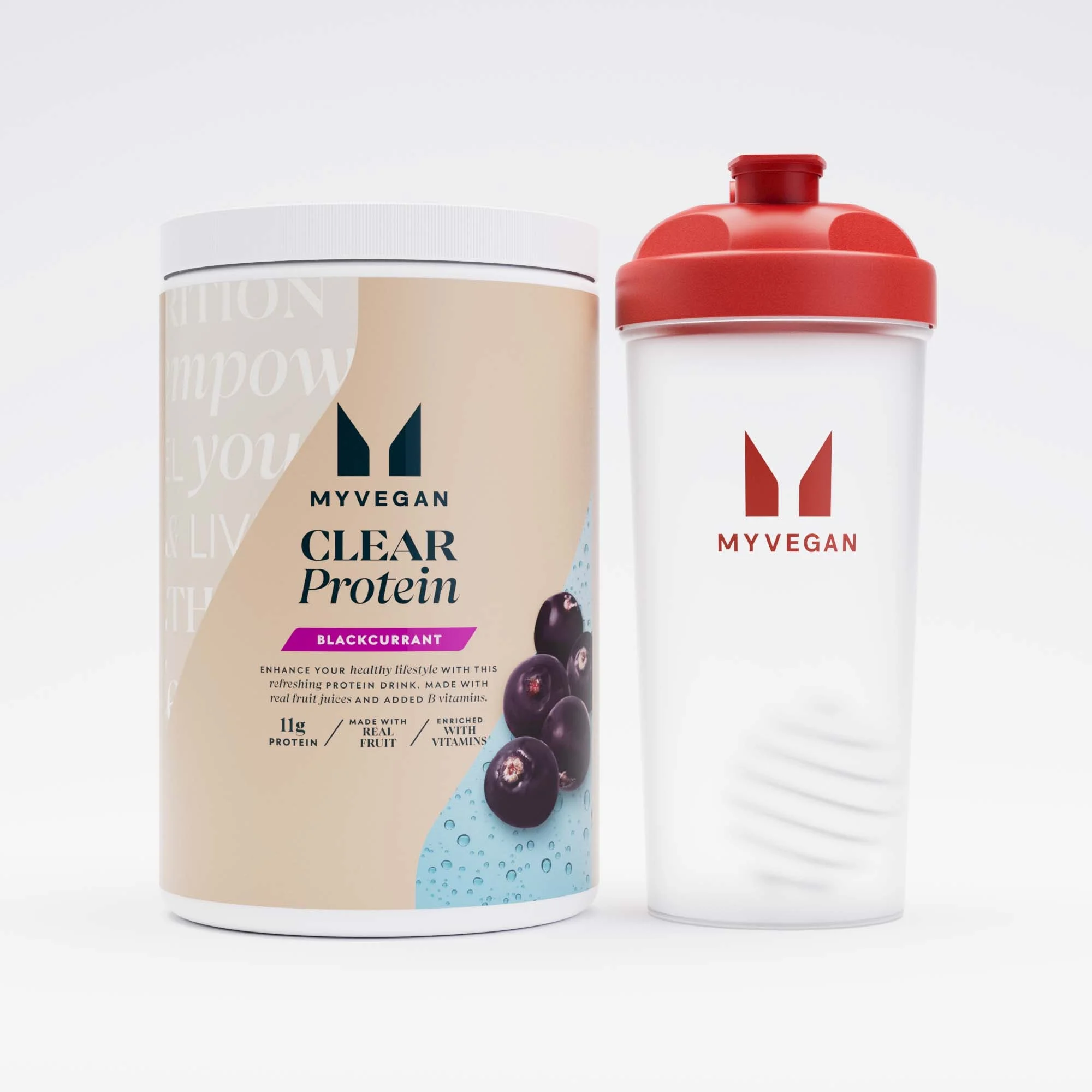 Štartovací balíček Clear Vegan Protein - Čierna Ríbezľa Obrázok 1