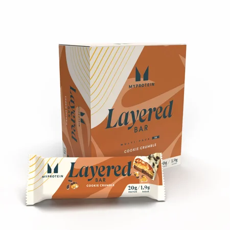 6-Vrstvová Proteínová Tyčinka - 6 x 60g - Cookie Crumble