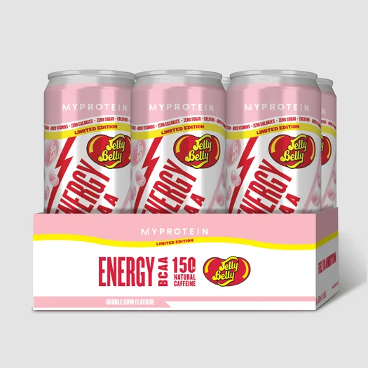 Energetický nápoj s BCAA - 6 x 330ml - Bubble Gum