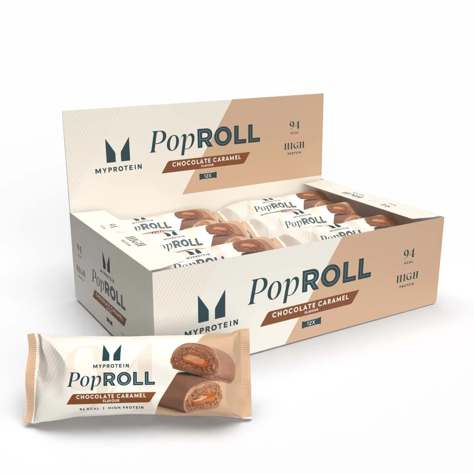 Koláčiky Pop Roll - 12 x 27g - Čokoláda & Karamel Obrázok 1