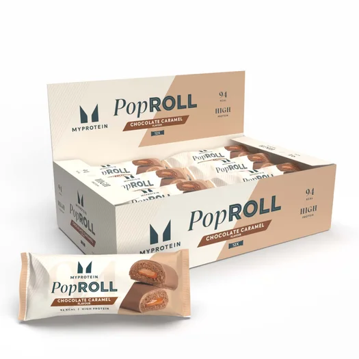 Koláčiky Pop Roll - 12 x 27g - Čokoláda & Karamel