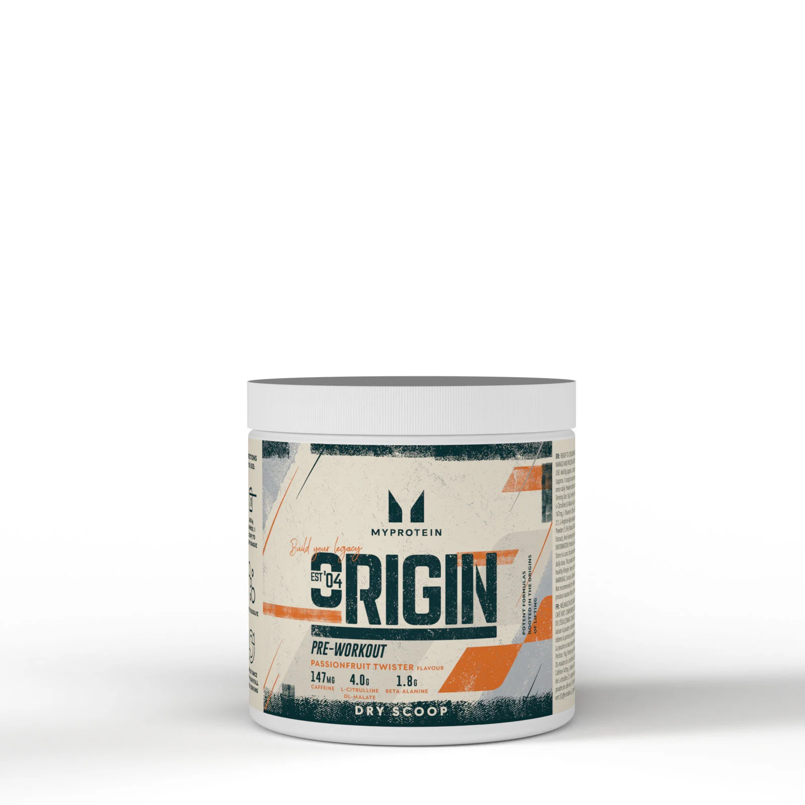 Predtréningový rozpustný prášok Origin Pre-Workout Dry Scoop - 18servings - Passionfruit Twister Obrázok 1