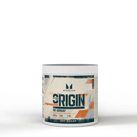 Predtréningový rozpustný prášok Origin Pre-Workout Dry Scoop - 18servings - Passionfruit Twister
