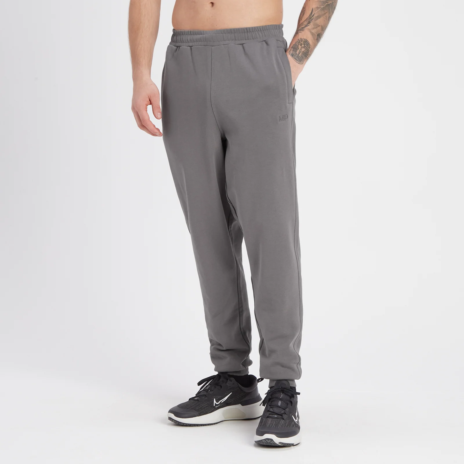 Pánske jogger nohavice MP Adapt – tmavošedé - XS Obrázok 1
