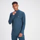 Pánske tričko MP Velocity na 1/4 zips – tmavomodré