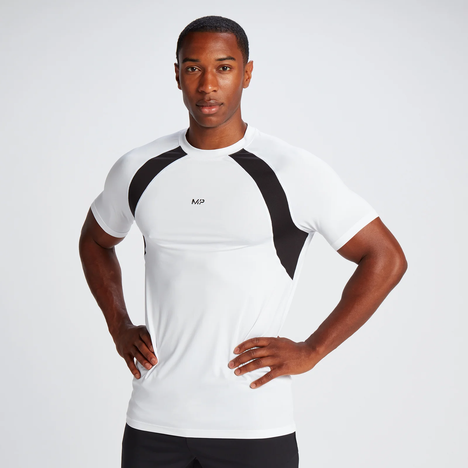 Pánske tričko MP Tempo – biele - XS Obrázok 1