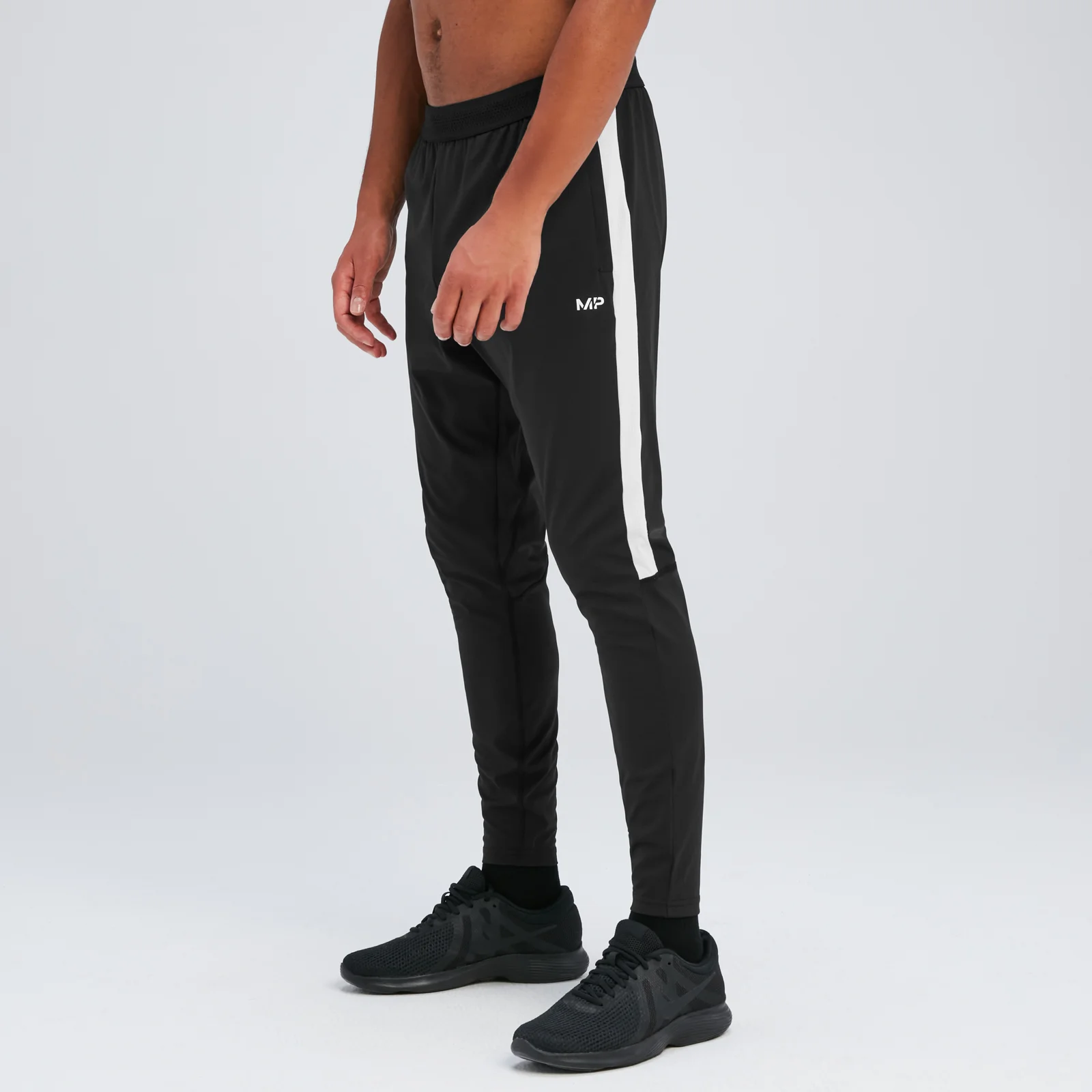 Pánske jogger nohavice MP Tempo – čierne - XS Obrázok 1
