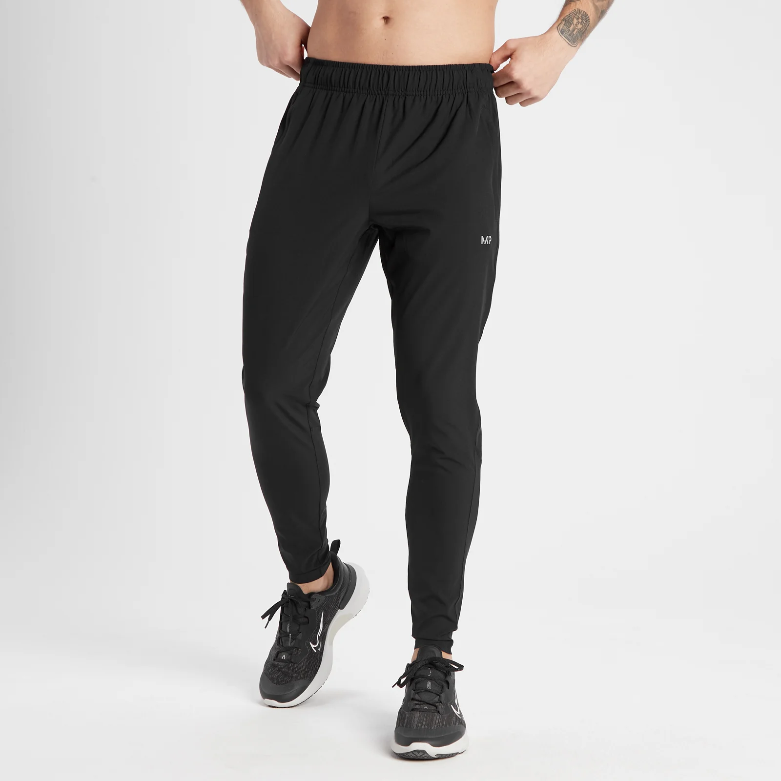Pánske jogger nohavice MP Velocity – čierne - XS Obrázok 1