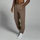 Pánske hrubé oversize jogger nohavice MP Lifestyle – svetlohnedé
