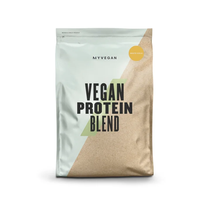 Vegánska zmes bielkovín Vegan Protein Blend – príchuť White Gold