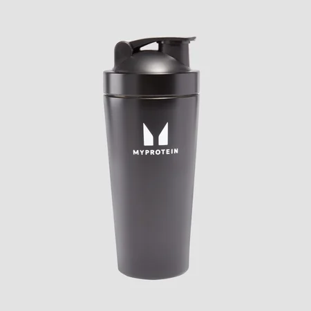 Recyklovaný kovový šejker MyProtein – čierny
