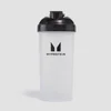 Plastový šejker Myprotein – priehľadný/čierny
