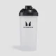 Plastový šejker Myprotein – priehľadný/čierny