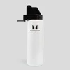 Hybridná fľaša na vodu Myprotein – priehľadná/čierna