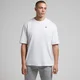 Pánske oversize tričko MP Rest Day – biele