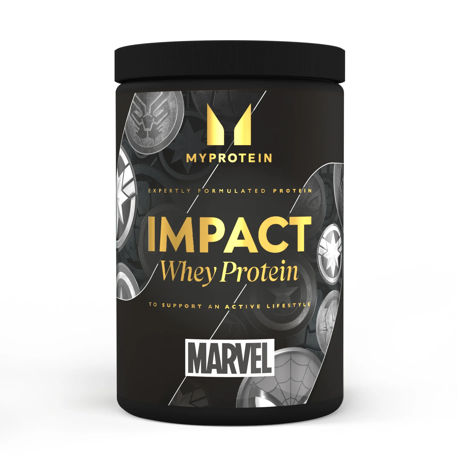 Srvátková bielkovina Impact Whey Protein – MARVEL - 625g - Chocolate Peanut Pretzel Obrázok 1