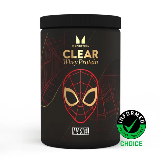Clear Whey Proteín - 500g - 20Porcií - Spider-Man - Raspberry & Strawberry