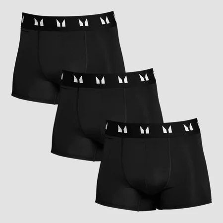 Pánske technické boxerky MP (trojbalenie) – čierne