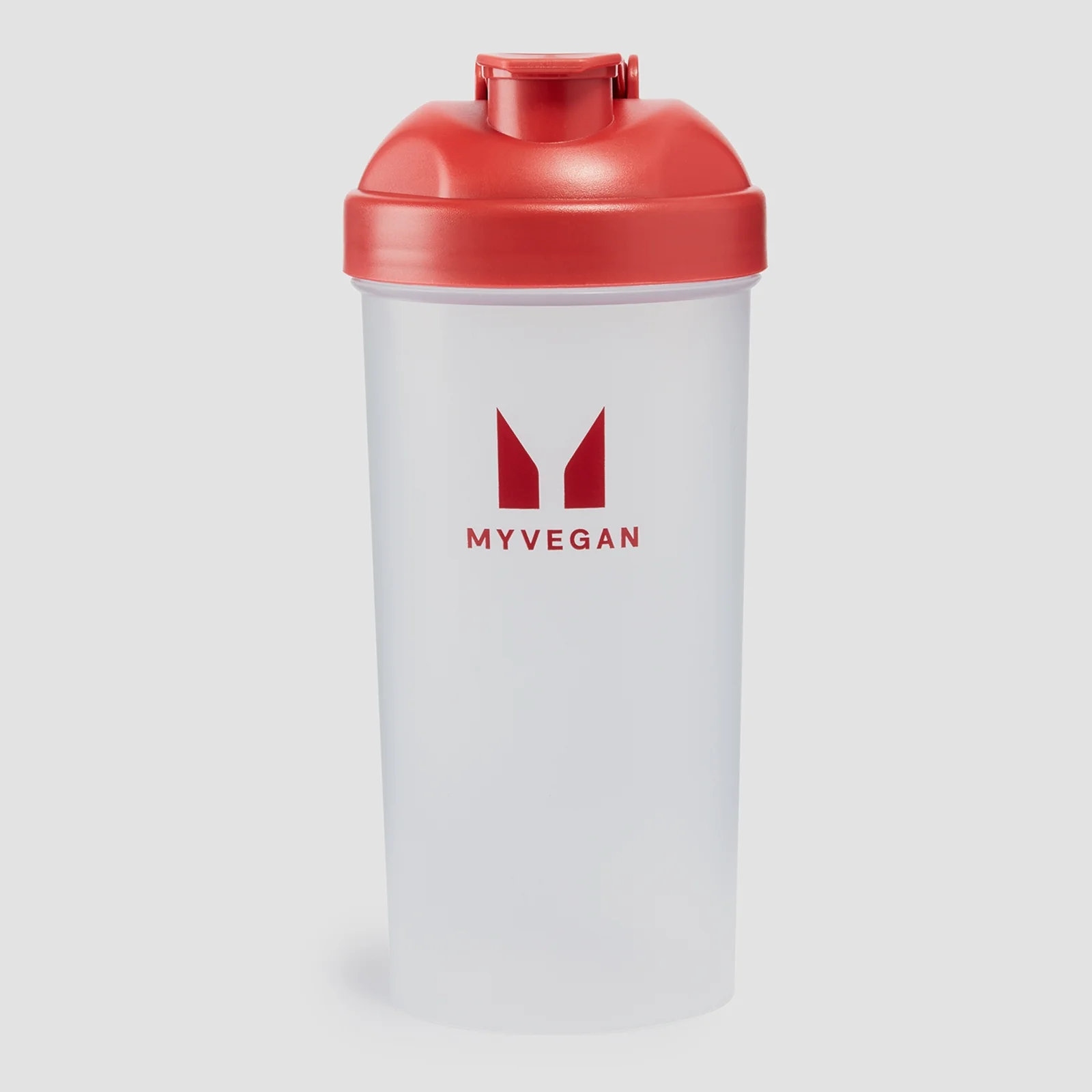 Myvegan Plastic Shaker Bottle - Burgundy - 600ml Obrázok 1