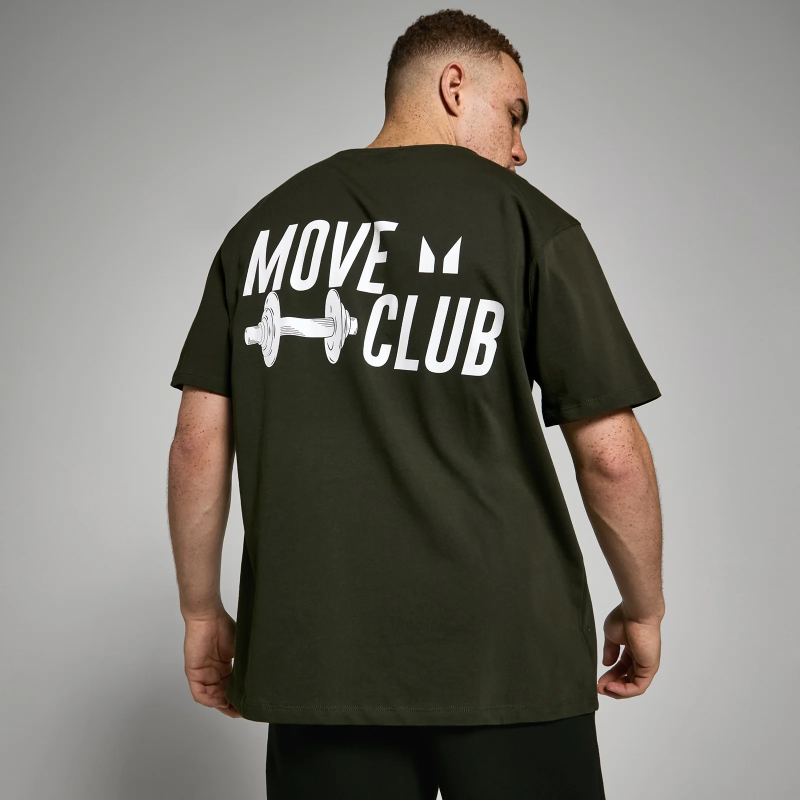 Oversize tričko MP Move Club – zelené - XXS - XS Obrázok 1