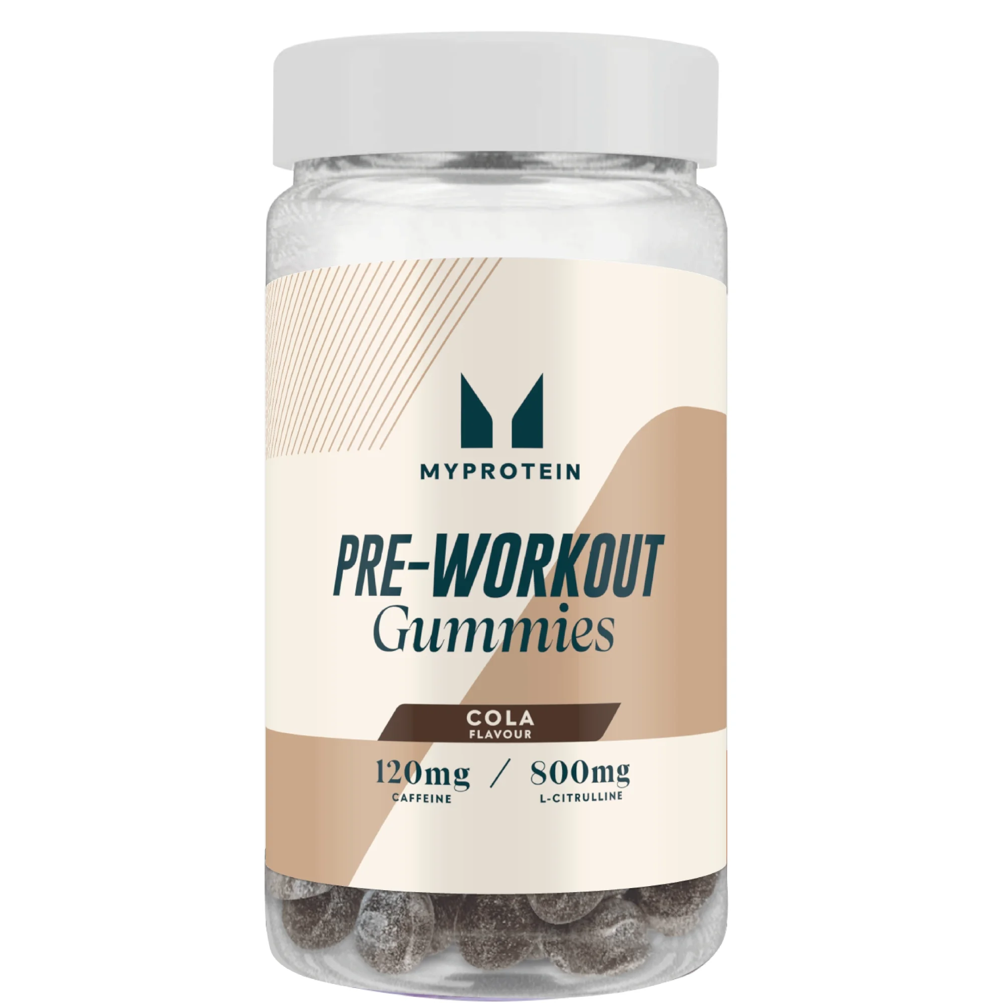 Želé cukríky Pre-Workout - 60gummies - Kola Obrázok 1