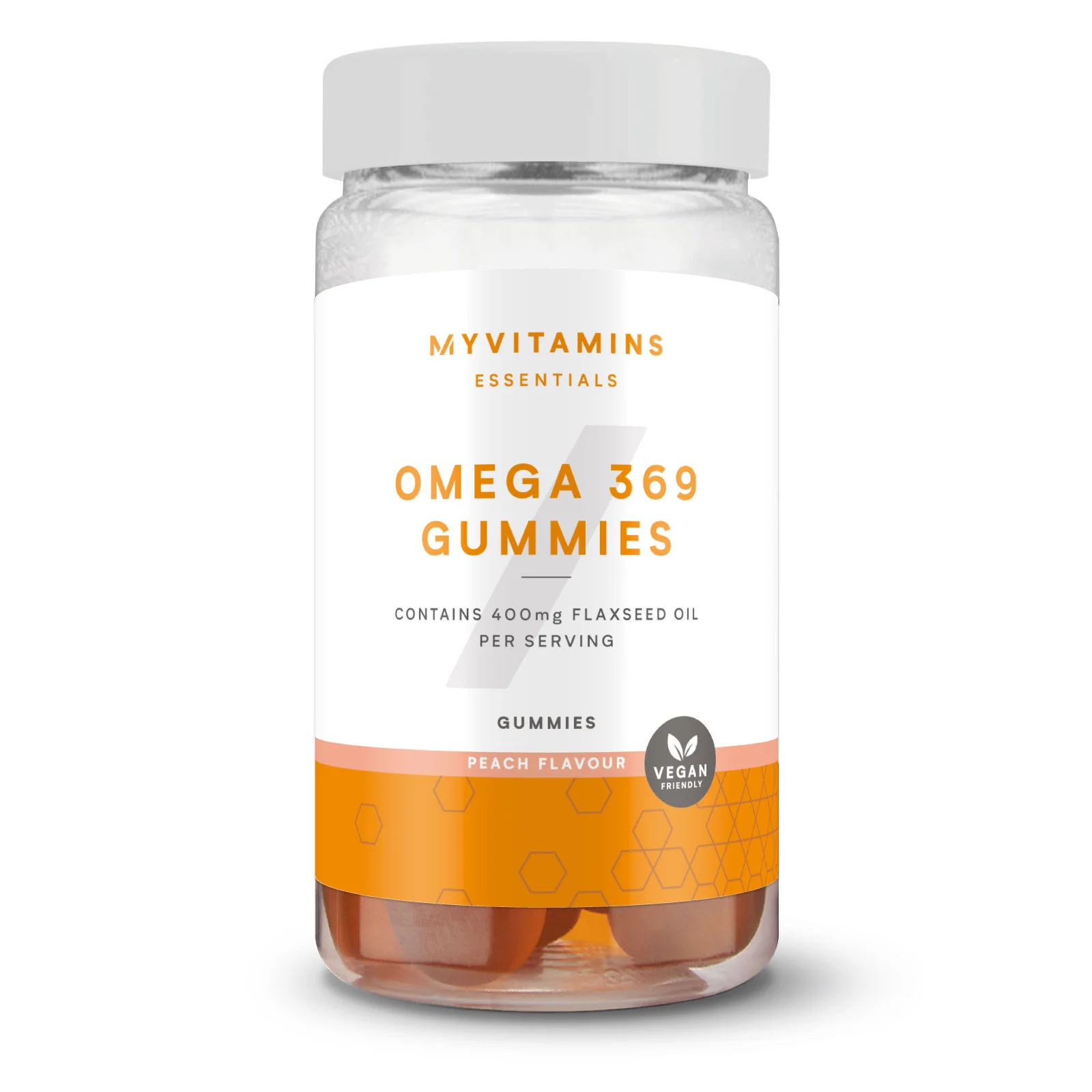Myvitamins Omega 3,6,9 Gummies - 60gummies - Peach Obrázok 1